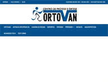 Tablet Screenshot of ortovan.com.br